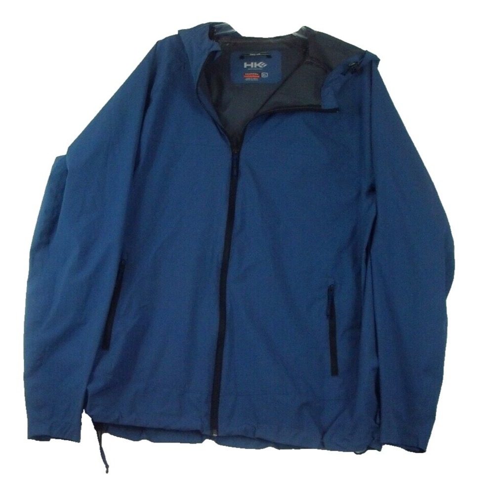 Hawke &‎ Co HK Performance Jacket Mens XL Lightweight Full Zip Windbreaker Golf